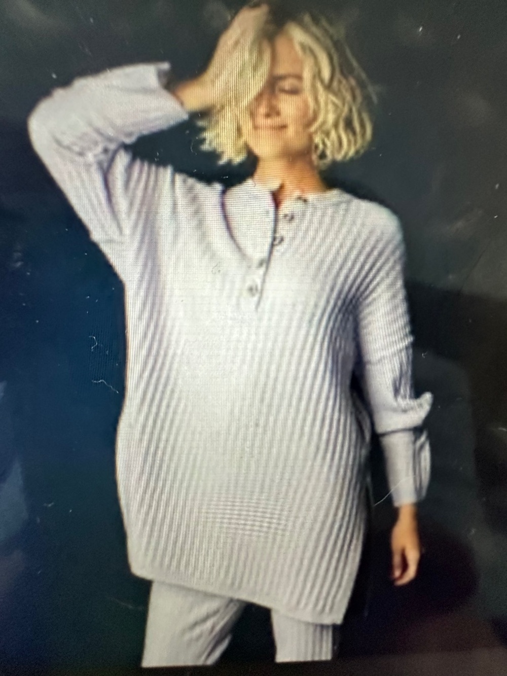 FREE PEOPLE AROUND THE CLOCK TUNIC SWEATER